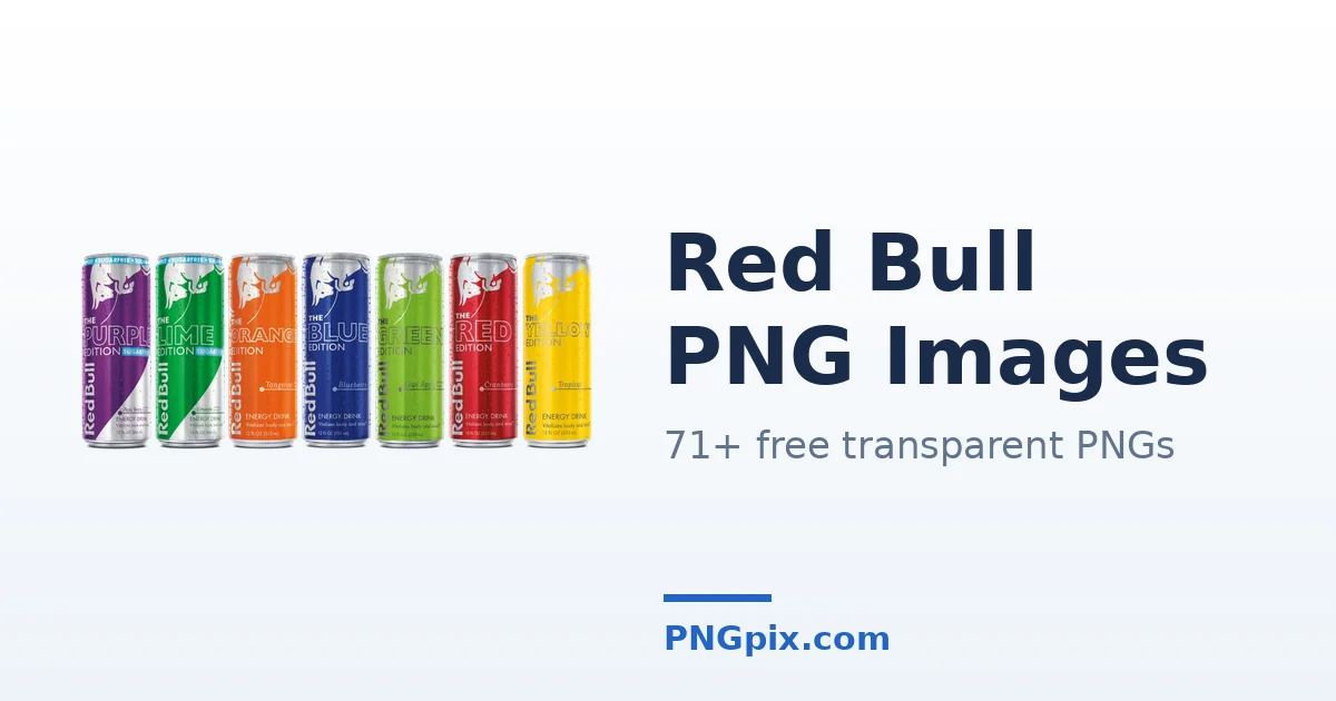 Red Bull PNG images
