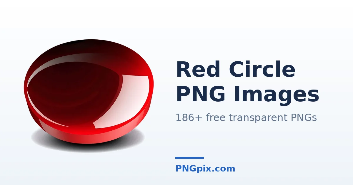 Red Circle PNG images