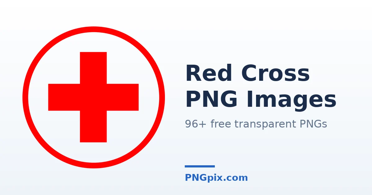 Red Cross PNG images