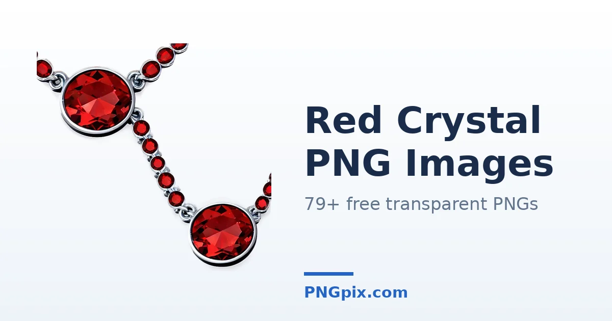 Red Crystal PNG images