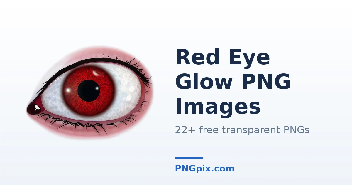 Red Eye Glow PNG images