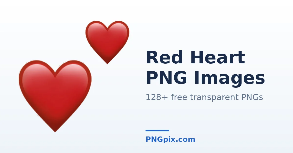 Red Heart PNG images