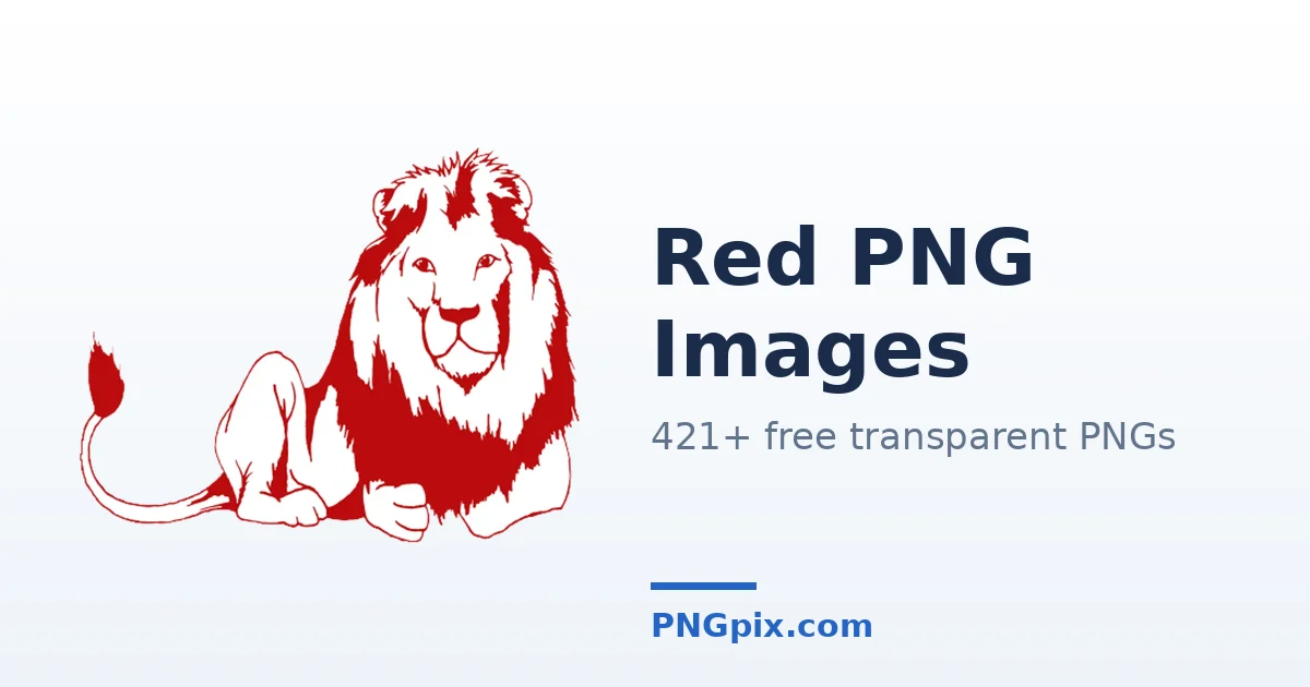 Red PNG images