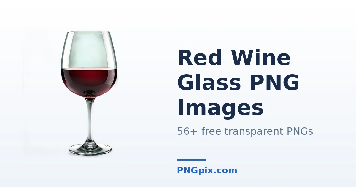 Red Wine Glass PNG images