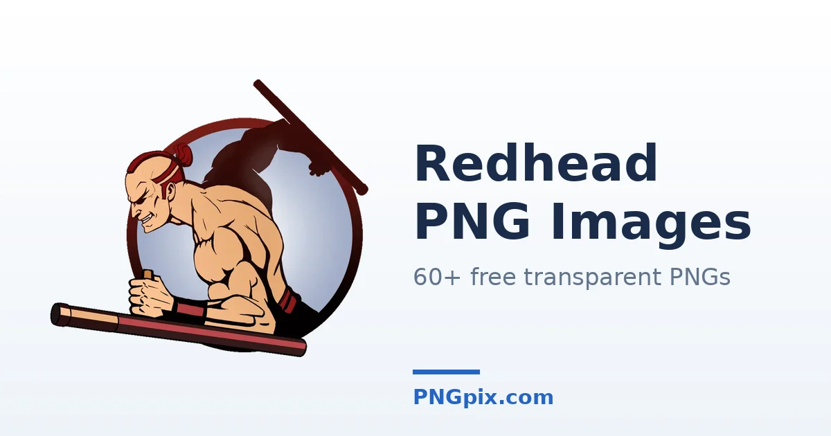 Redhead PNG images