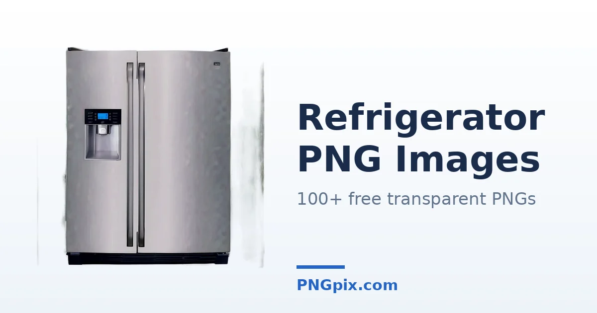 Refrigerator PNG images