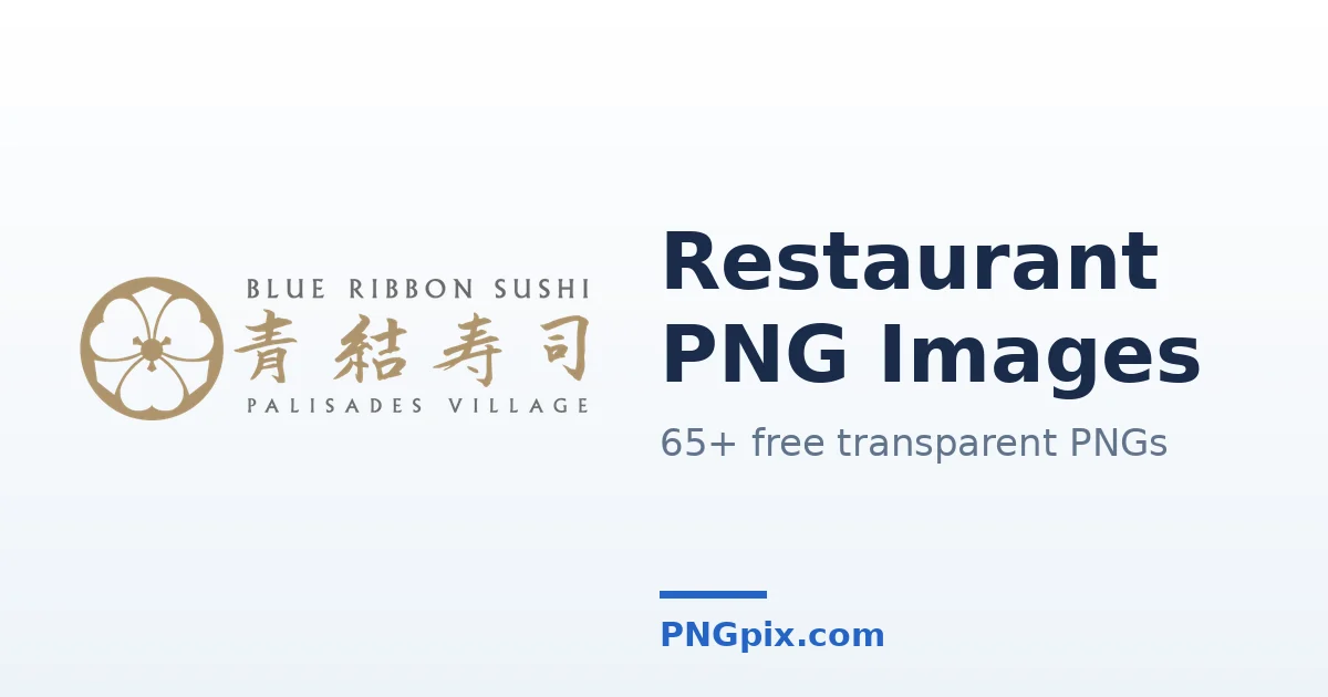 Restaurant PNG images