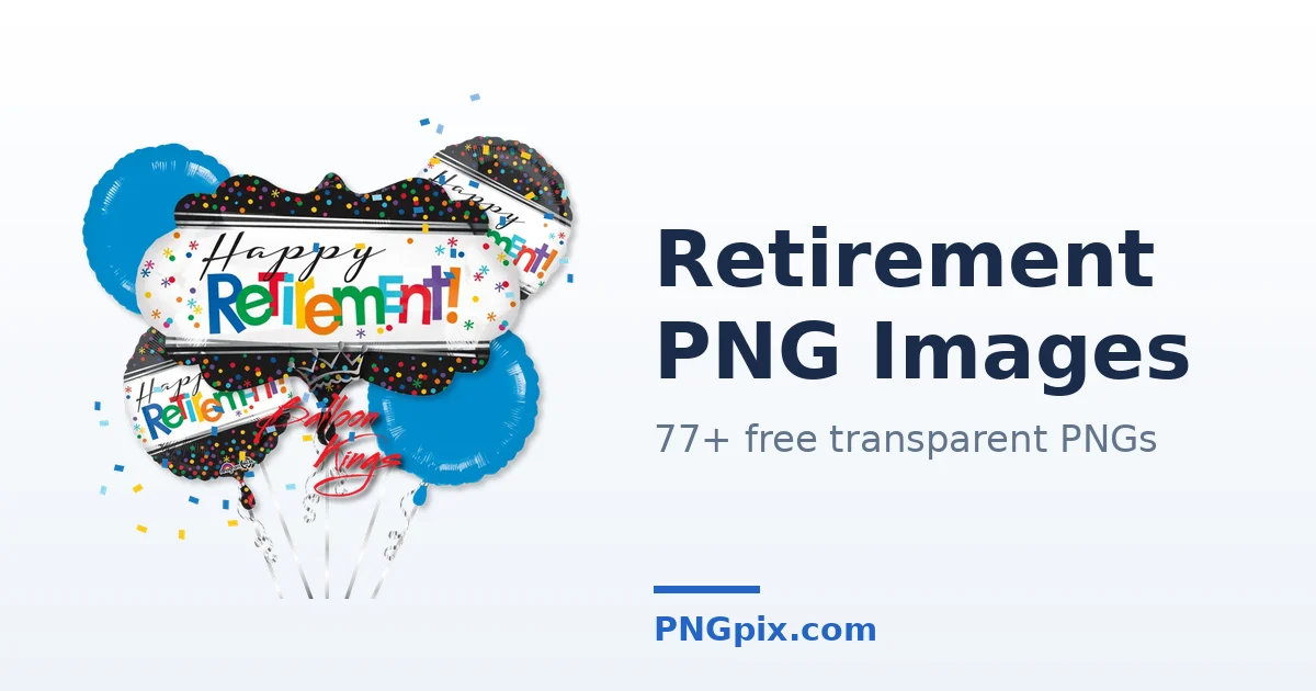 Retirement PNG images