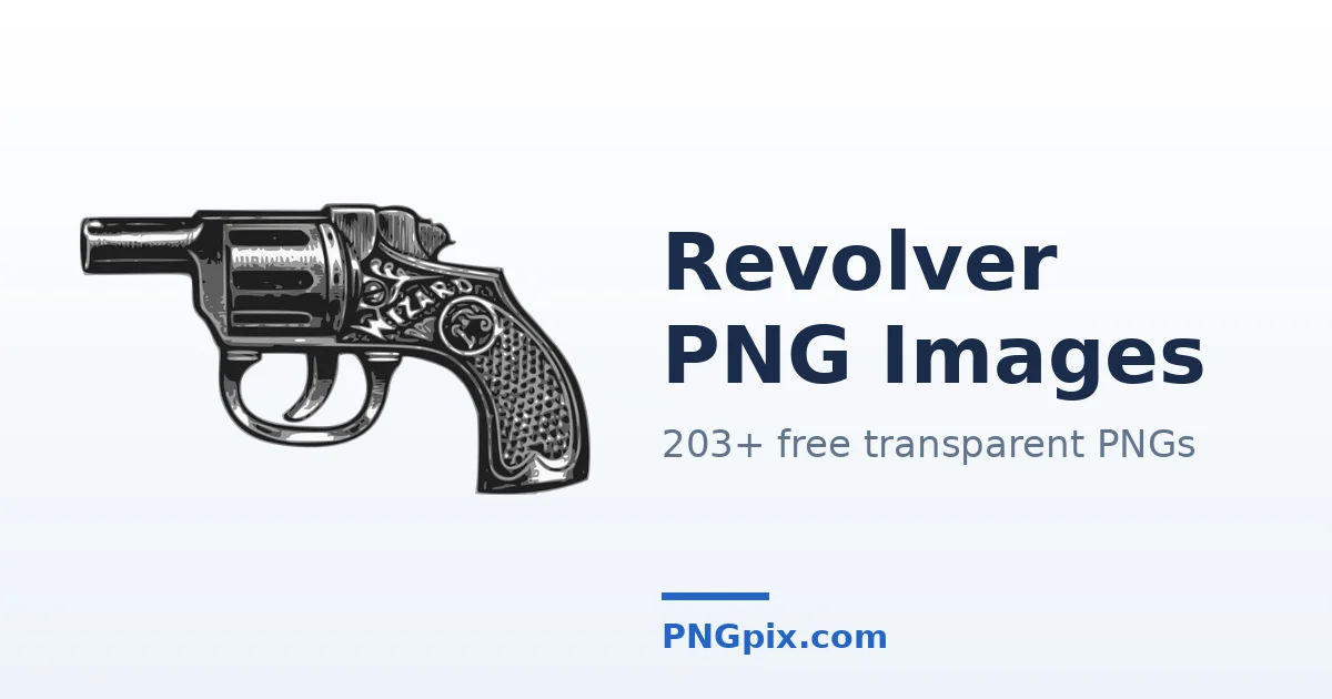 Revolver PNG images