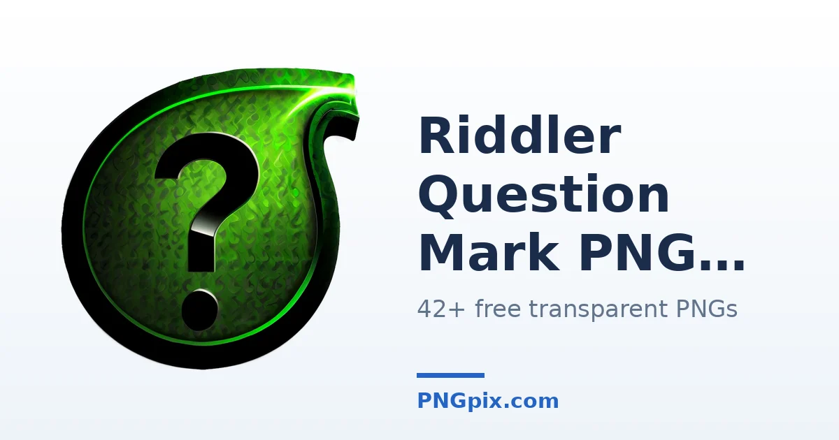 Riddler Question Mark PNG images