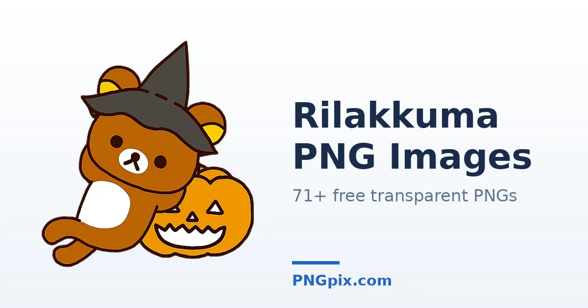 Rilakkuma PNG images