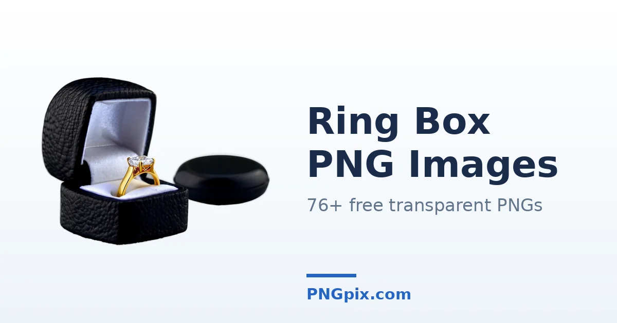 Ring Box PNG images