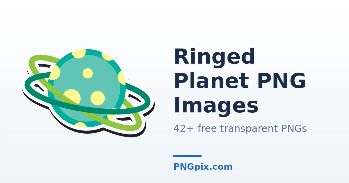 Ringed Planet PNG images