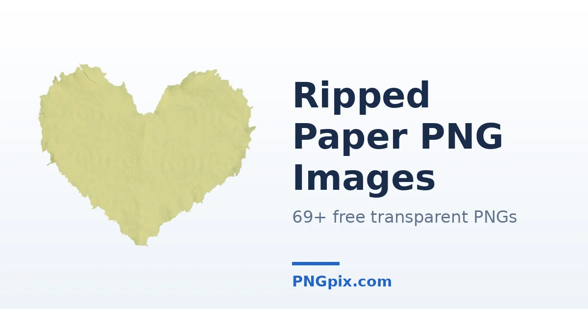 Ripped Paper PNG images