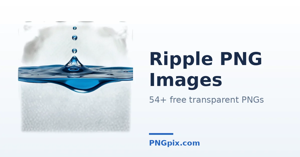 Ripple PNG images