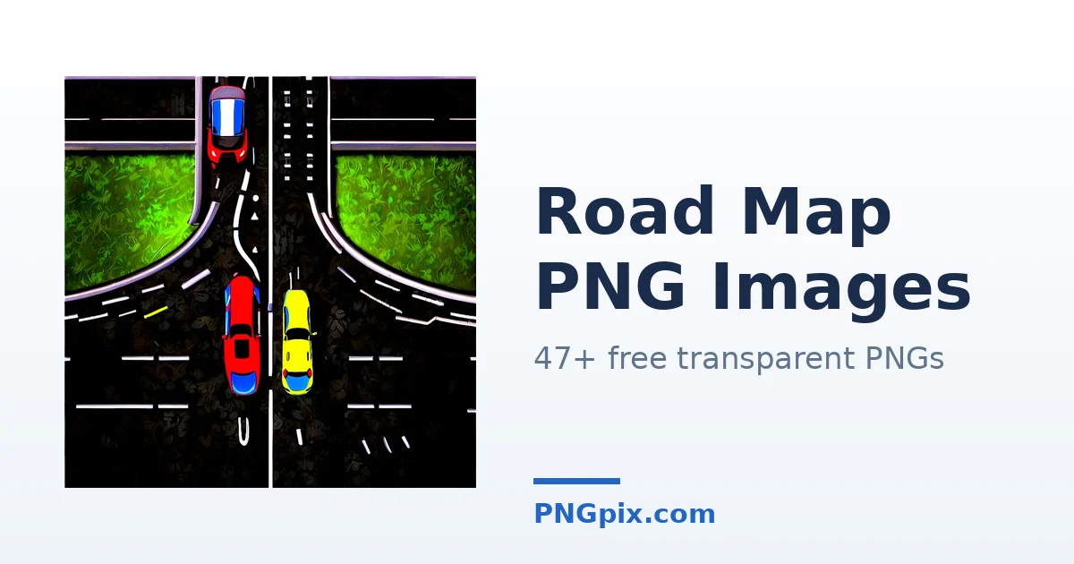 Road Map PNG images