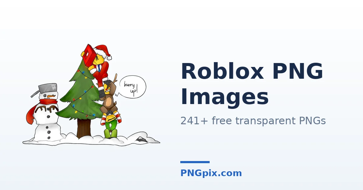 Roblox PNG images