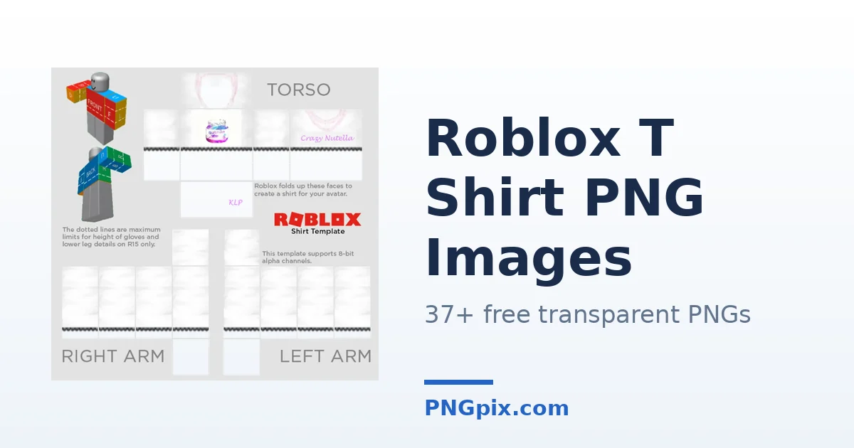 Roblox T Shirt PNG images