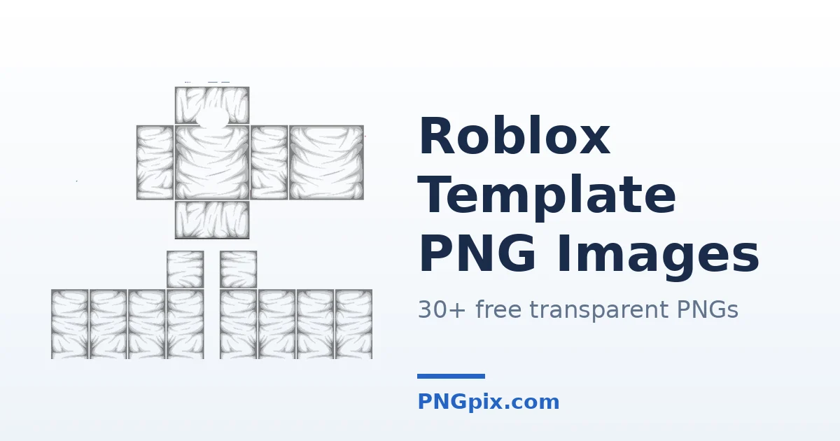 Roblox Template PNG images