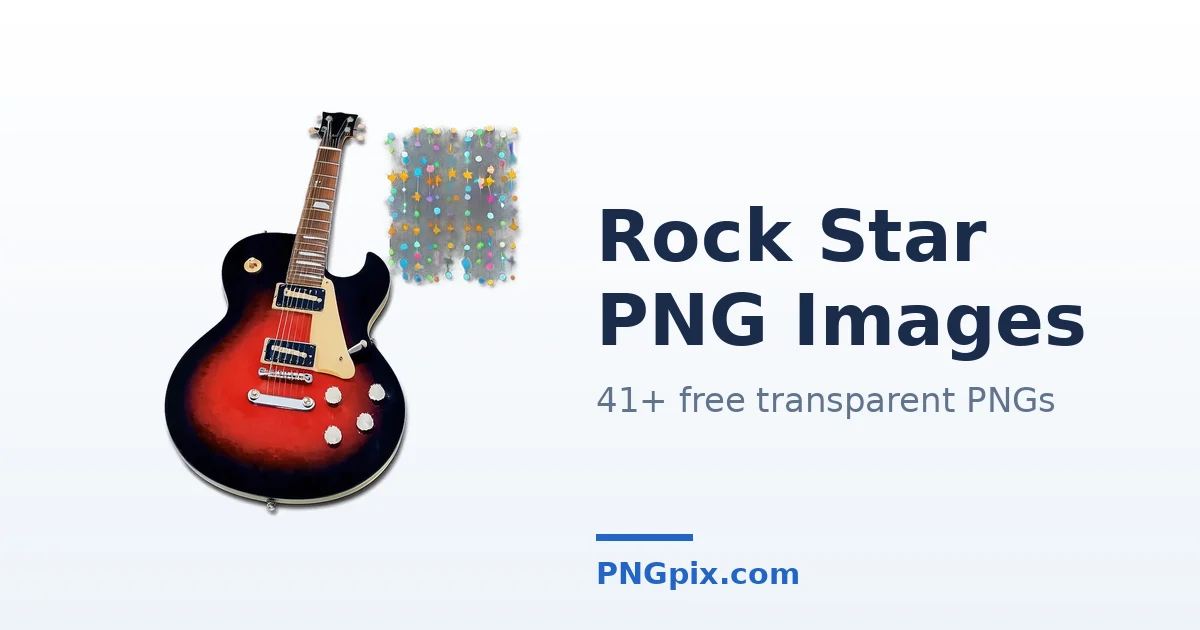 Rock Star PNG images