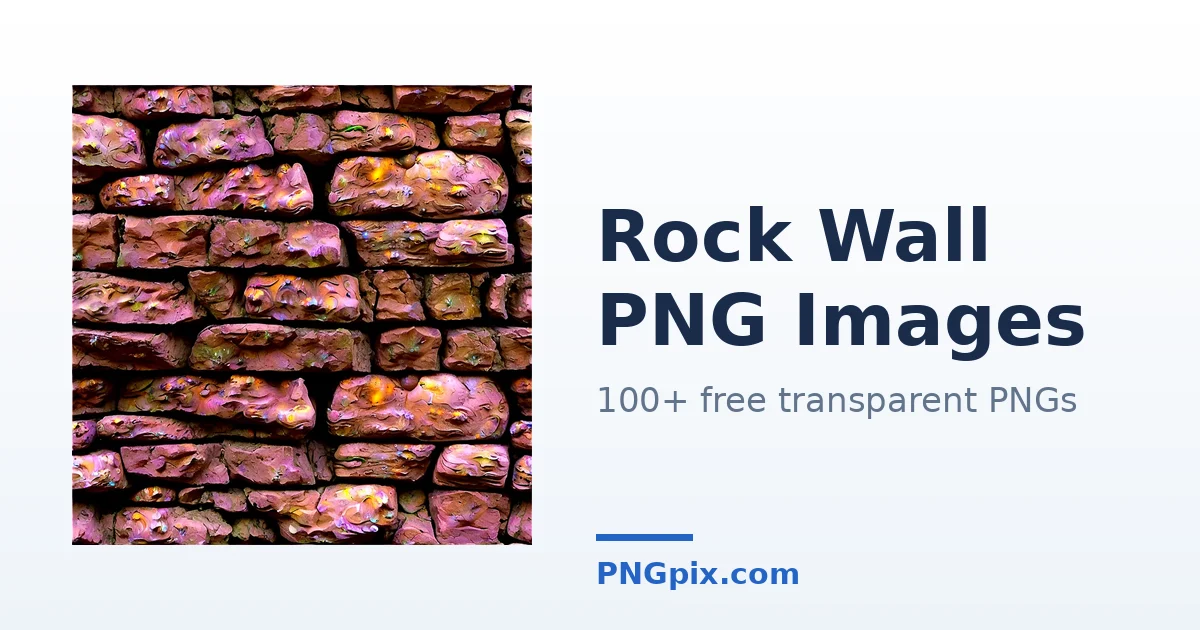Rock Wall PNG images