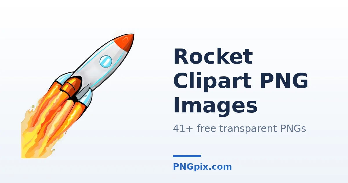 Rocket Clipart PNG images