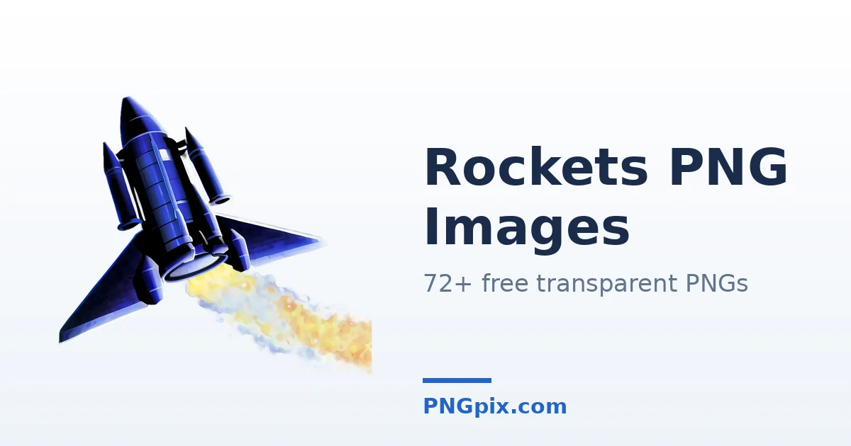 Rockets PNG images