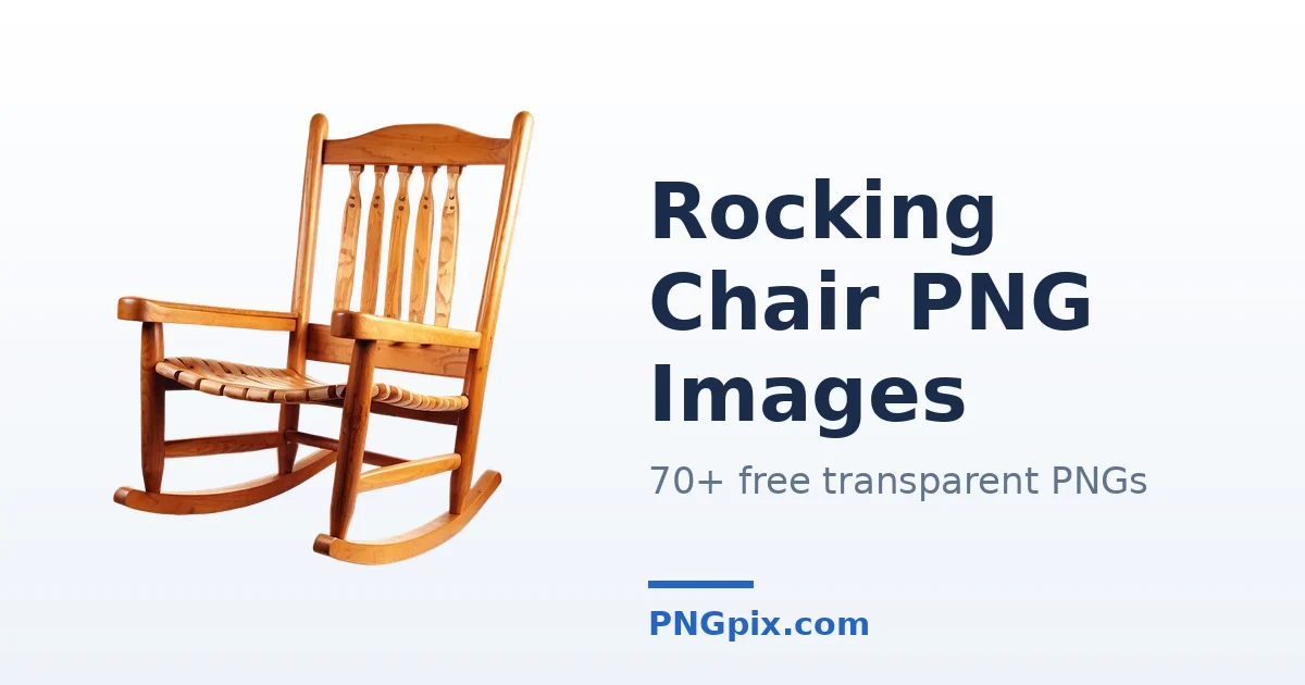 Rocking Chair PNG images