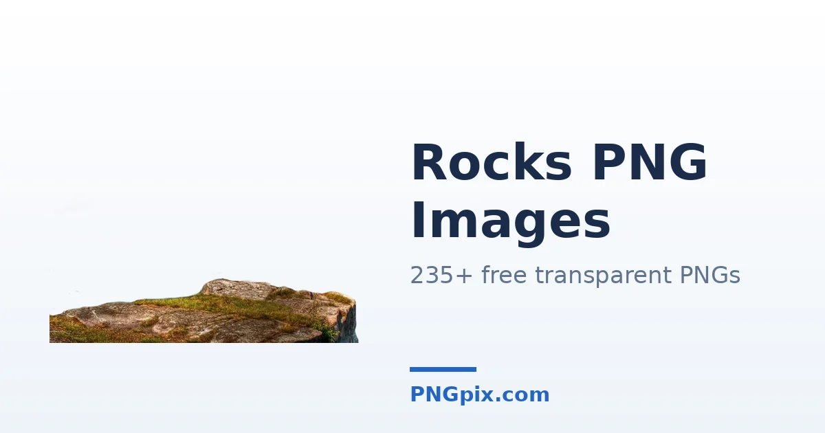 Rocks PNG images