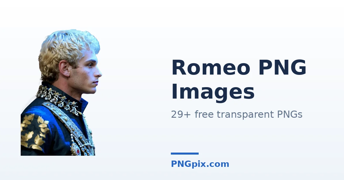 Romeo PNG images
