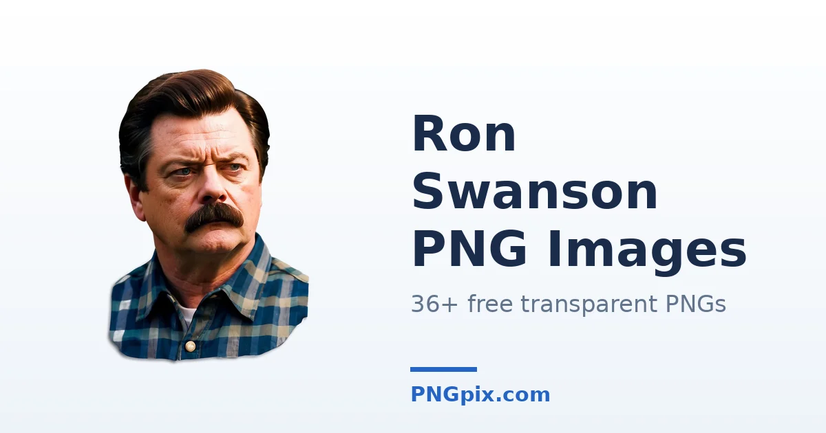 Ron Swanson PNG images