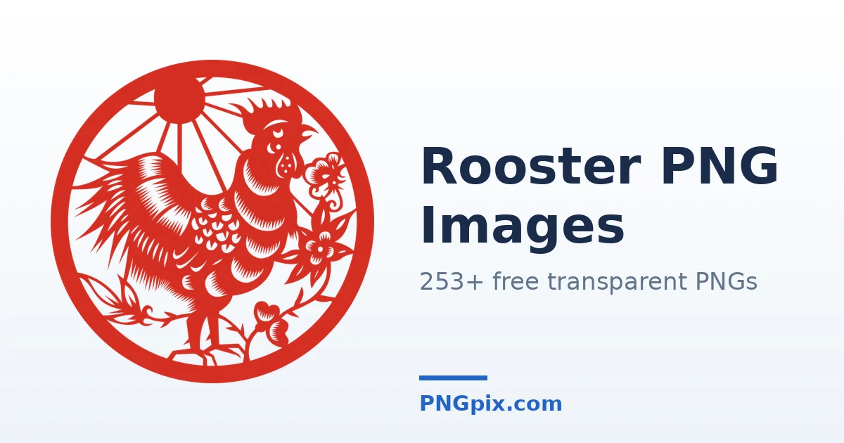 Rooster PNG images