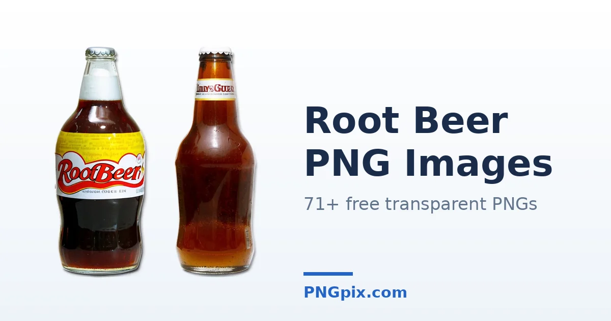 Root Beer PNG images