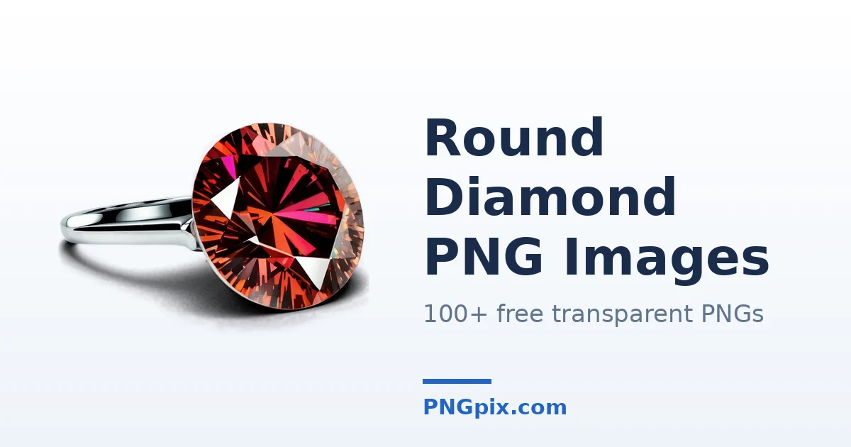Round Diamond PNG images