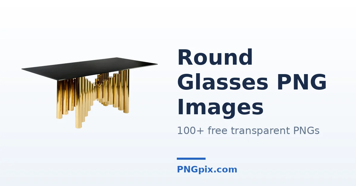 Round Glasses PNG images