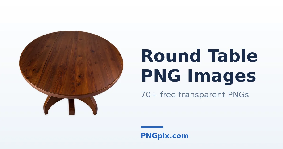 Round Table PNG images