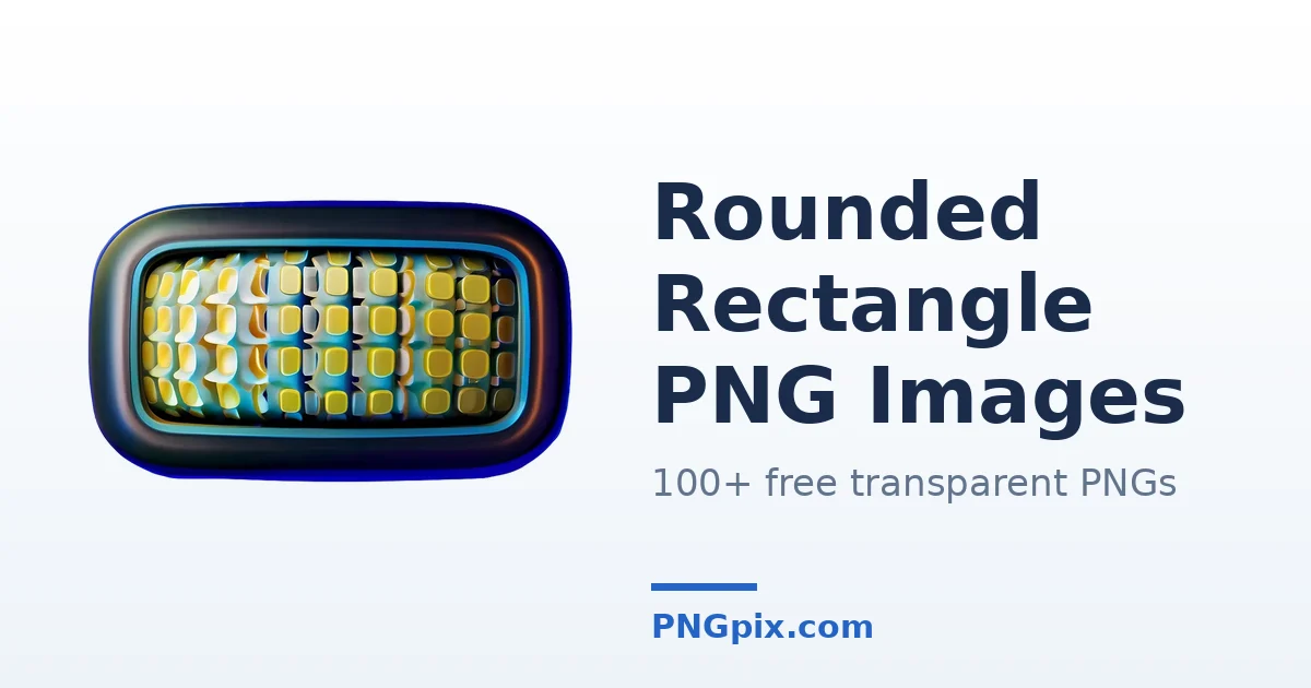 Rounded Rectangle PNG images
