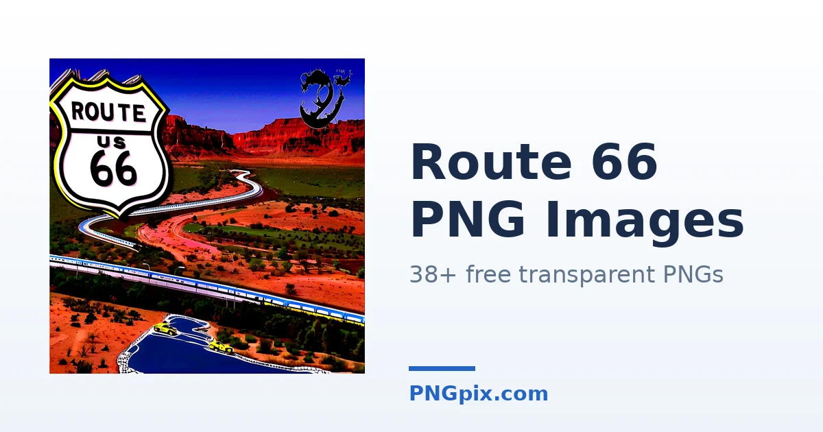 Route 66 PNG images