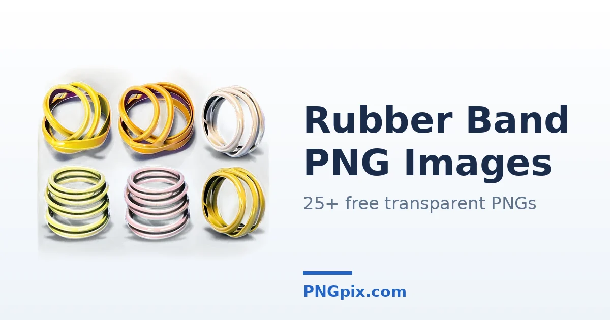 Rubber Band PNG images