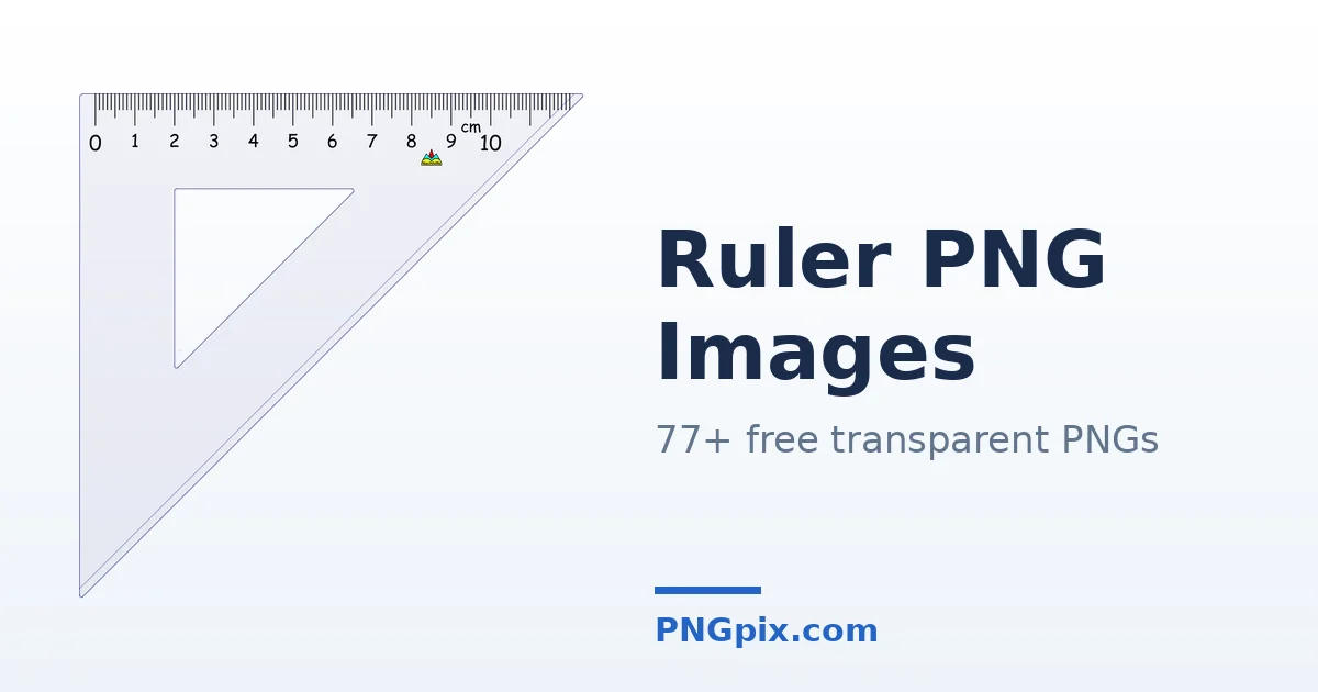Ruler PNG images