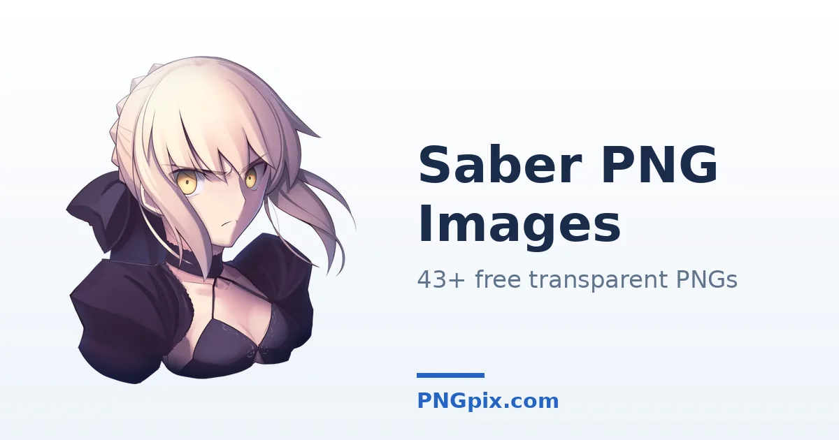 Saber PNG images