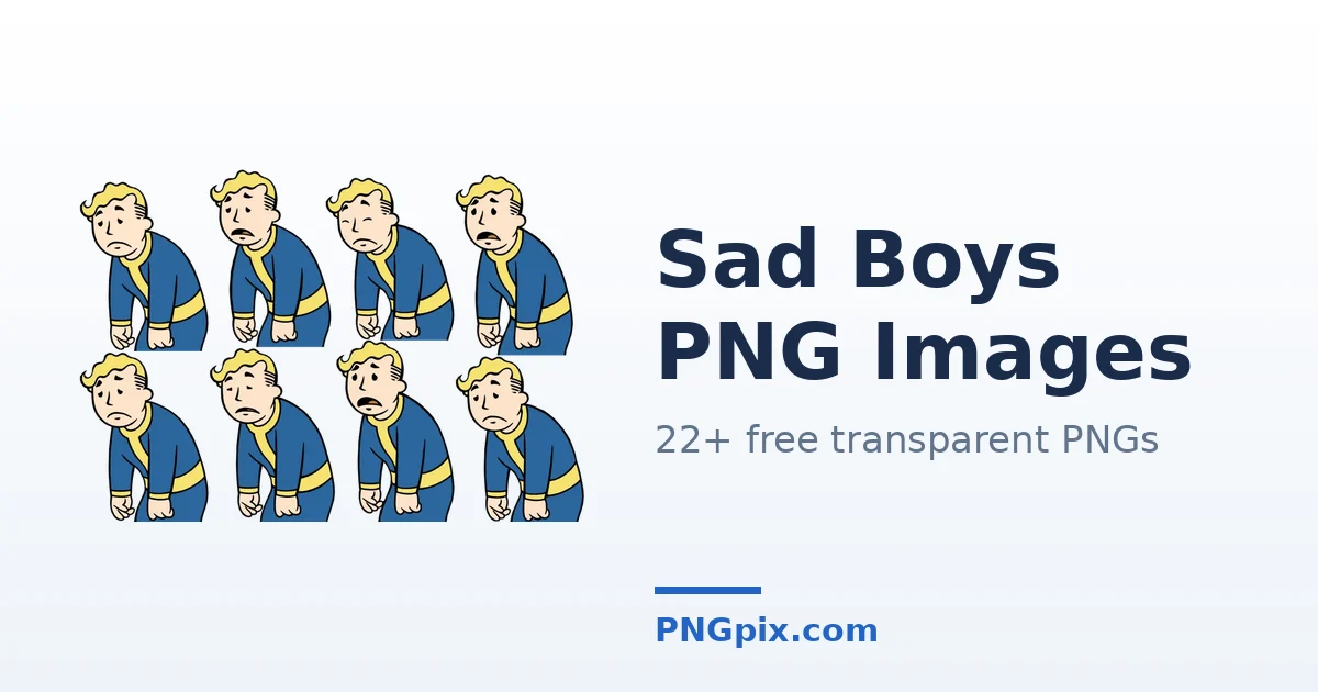 Sad Boys PNG images