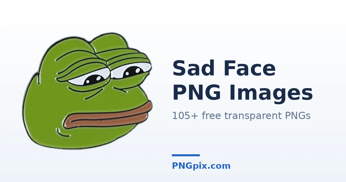 Sad Face PNG images