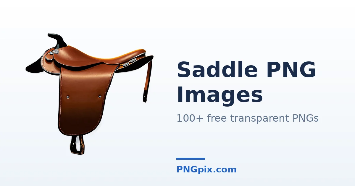 Saddle PNG images