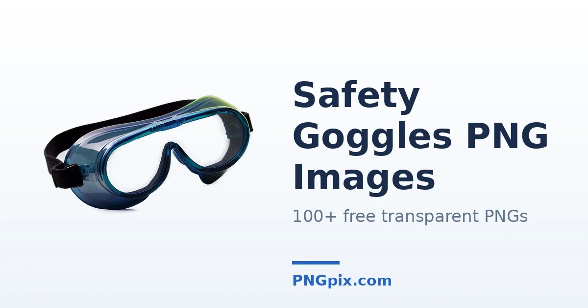 Safety Goggles PNG images