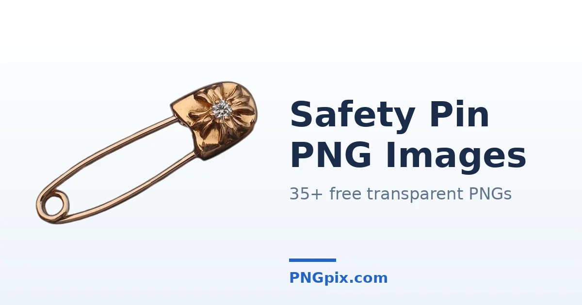 Safety Pin PNG images
