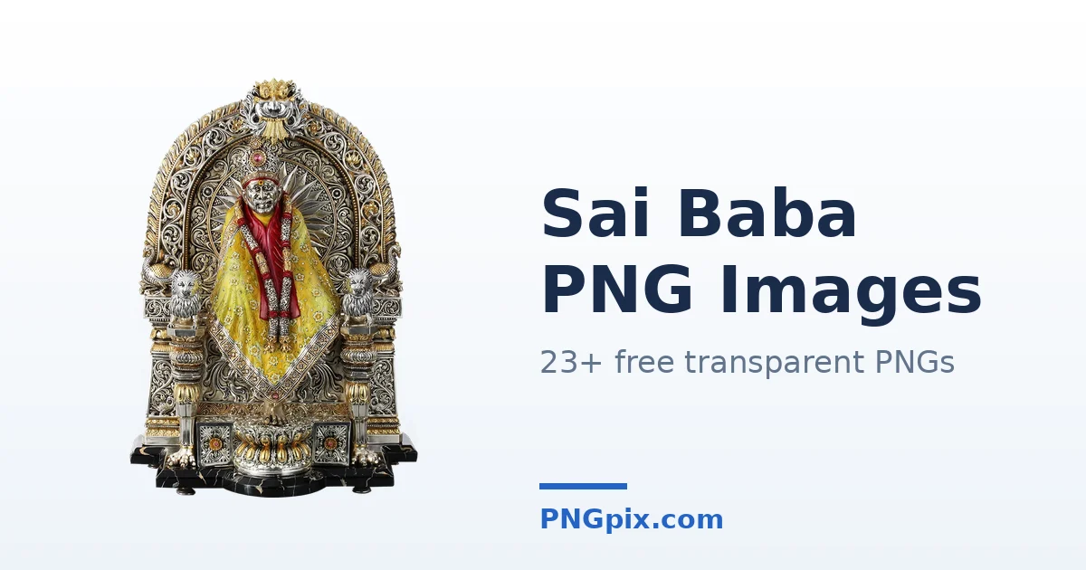 Sai Baba PNG images