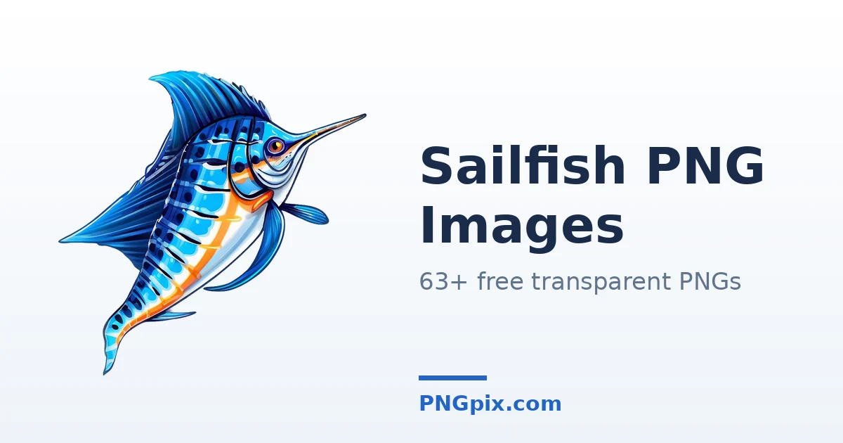 Sailfish PNG images