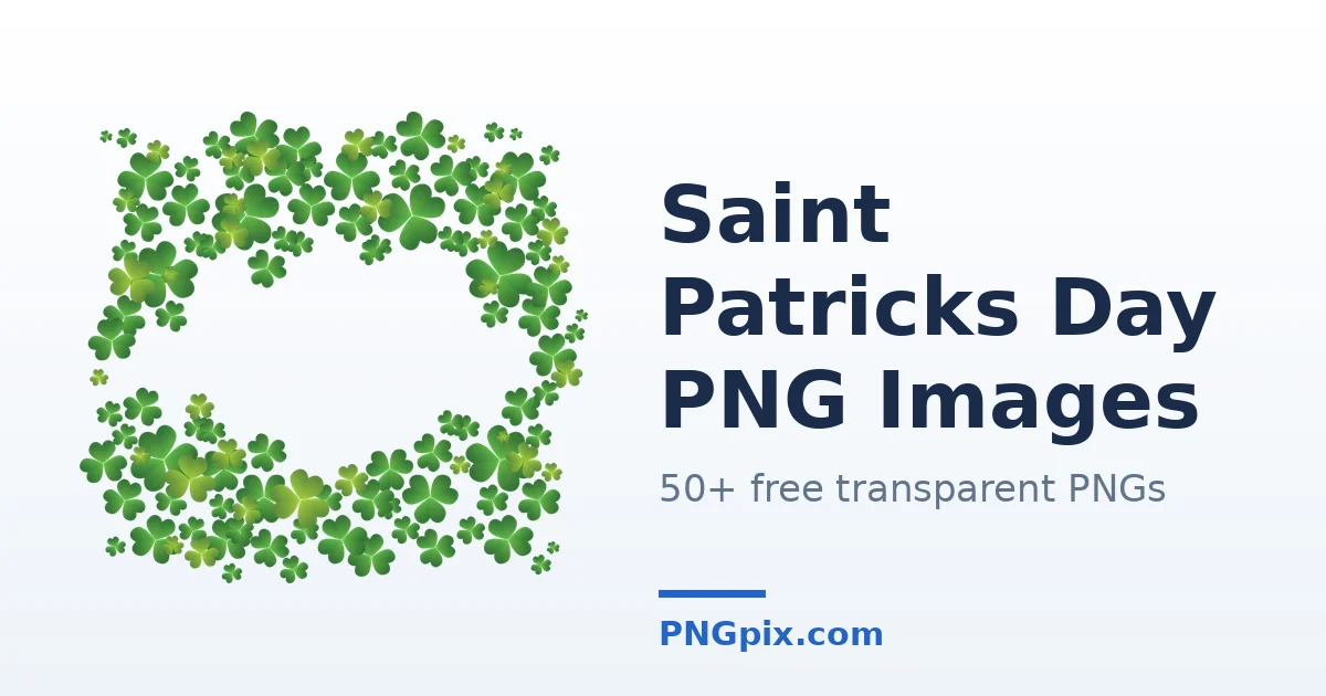 Saint Patricks Day PNG images