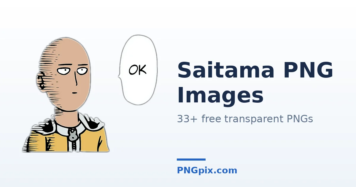 Saitama PNG images